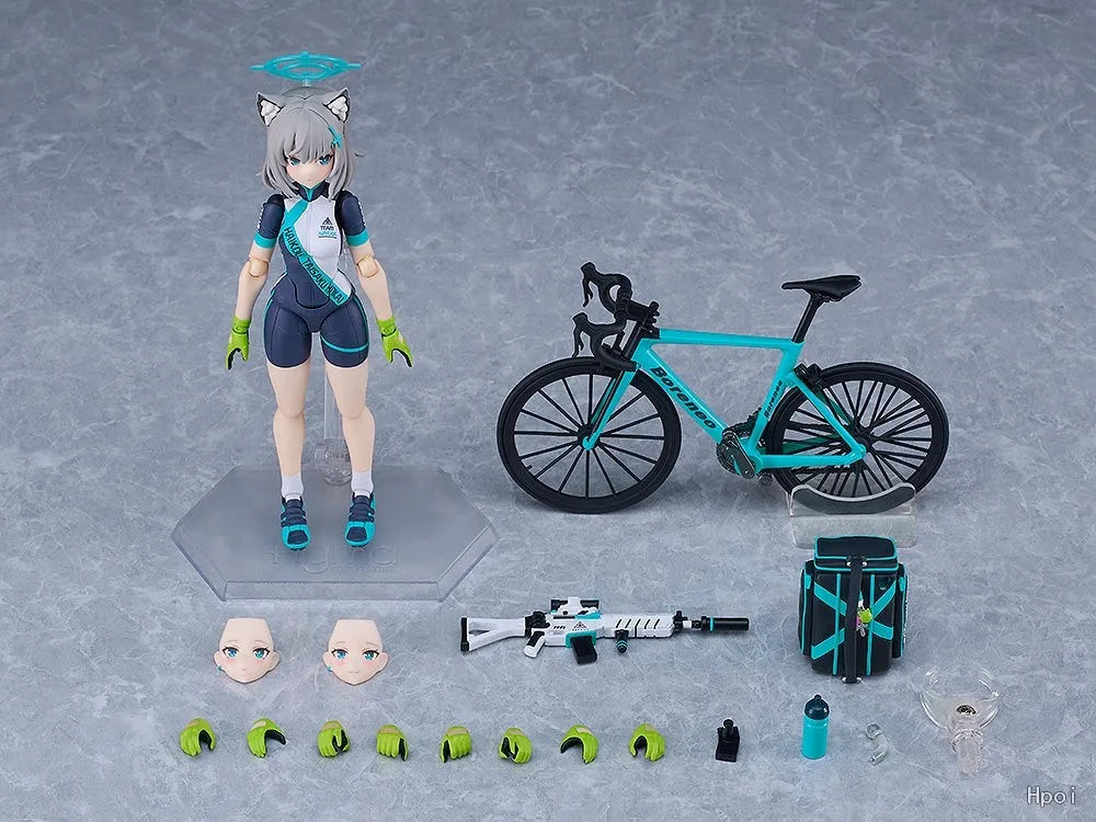 【In Stock】Original Max Factory GSC Figma 644-DX Blue Archive Sunaōkami Shiroko Riding Action Figure Toys Ornaments Gifts