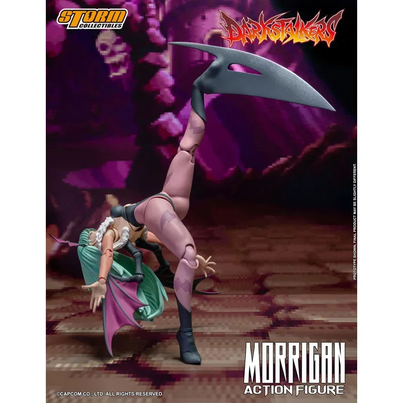 Original Storm Toys Darkstalkers Morrigan Aensland In Stock Anime Action Collection Figures Model Toys