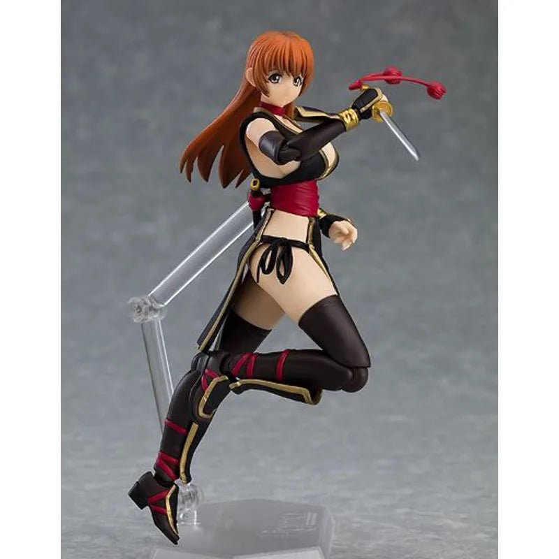 Max Factory Original Figma Kasumi C2 Black Ver. Anime Action Figures Toys for Boys Christmas Gift Collectible Model Ornaments