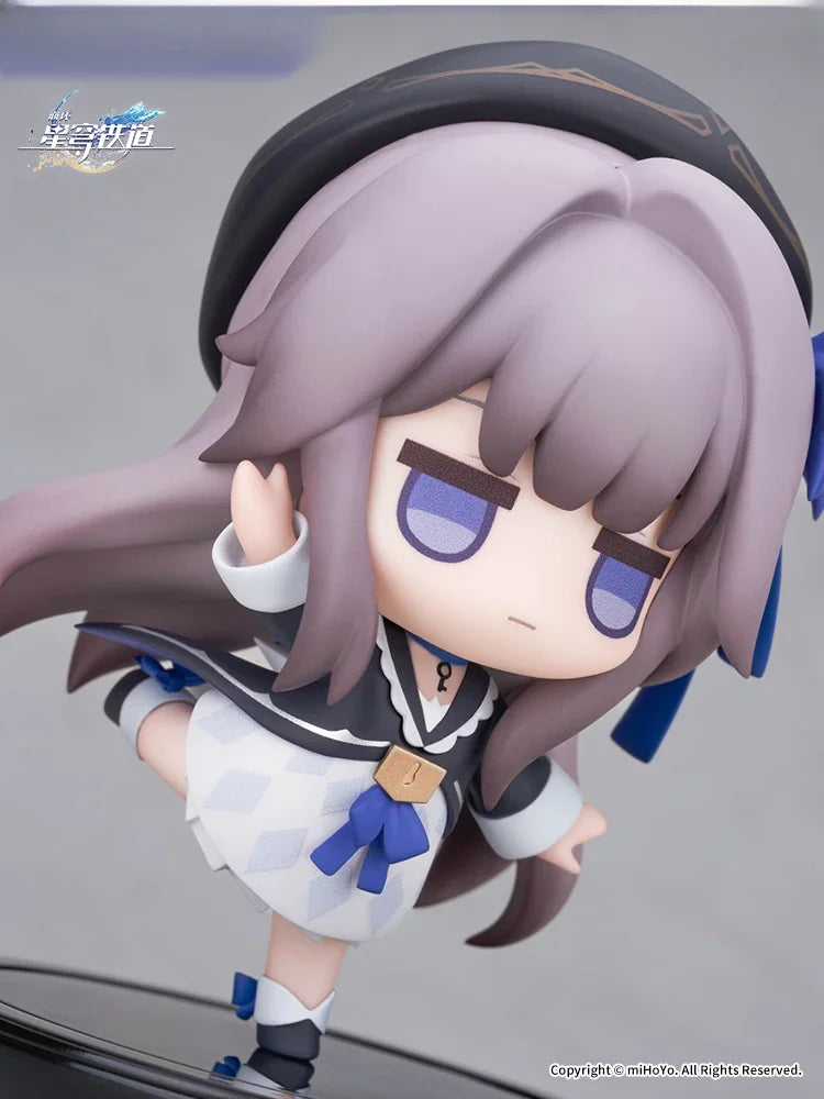Honkai Star Rail Action Figures Model Herta Q-version Figures Brand New Genuine Car Mounted Ornaments Birthday Gift Original