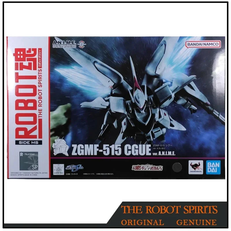 Bandai Original Echtes Gundam THE ROBOT SPIRITS ZGMF-515 CGUE Anime Actionfiguren Spielzeug für Jungen Mädchen Kinder Geschenk Modell Ornamente