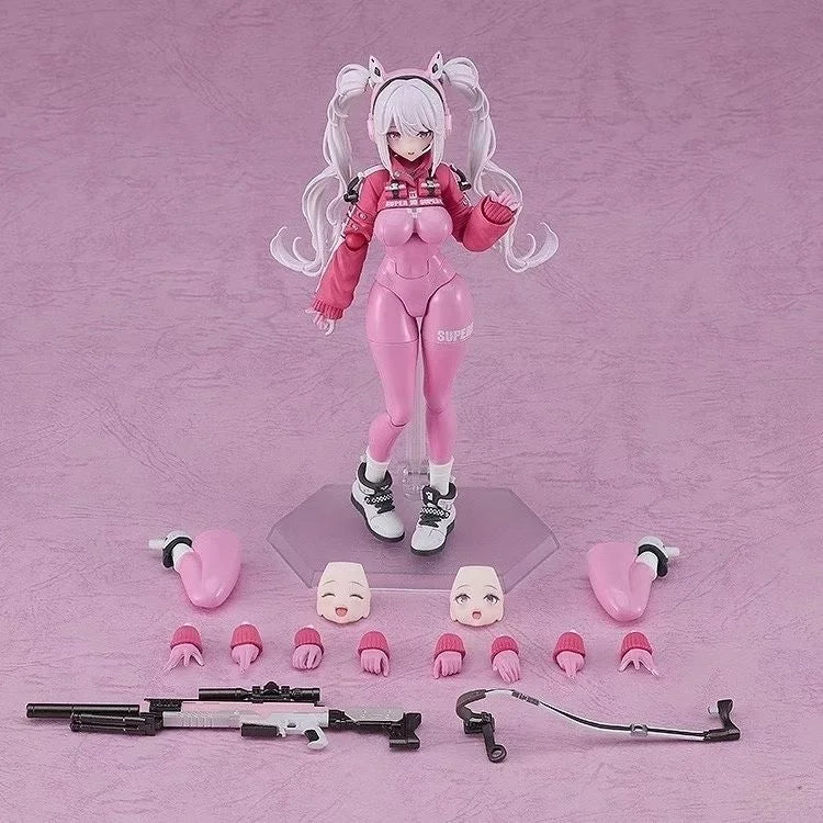 GSC MF Figma628 Alice Vic Godd Niki Collectible Figure PVC Material 4 Years Old And above Full Pre S