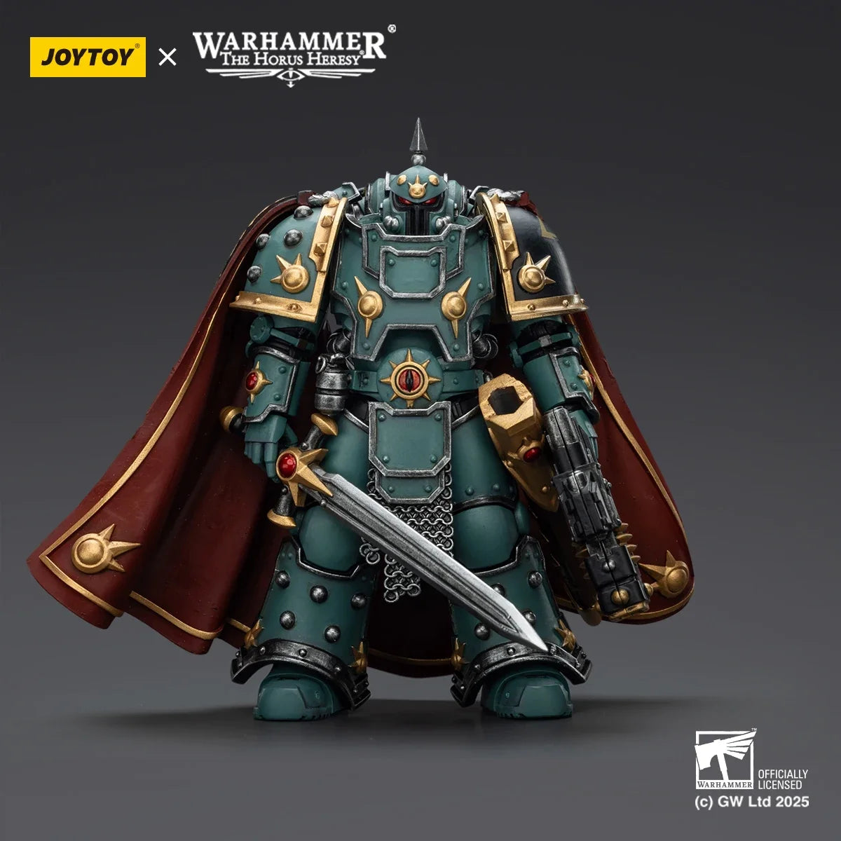 JOYTOY Warhammer The Horus Heresy 1/18 Sons of Horus Legion Champion Apothecary Figurine Soldier Action Figure Model Toys