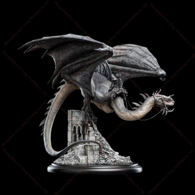 Original Witch-king of Angmar Nazgul Dragon Fell Beasts Statue Open Version Figure Model Collection Desktop Scene Ornament Gift