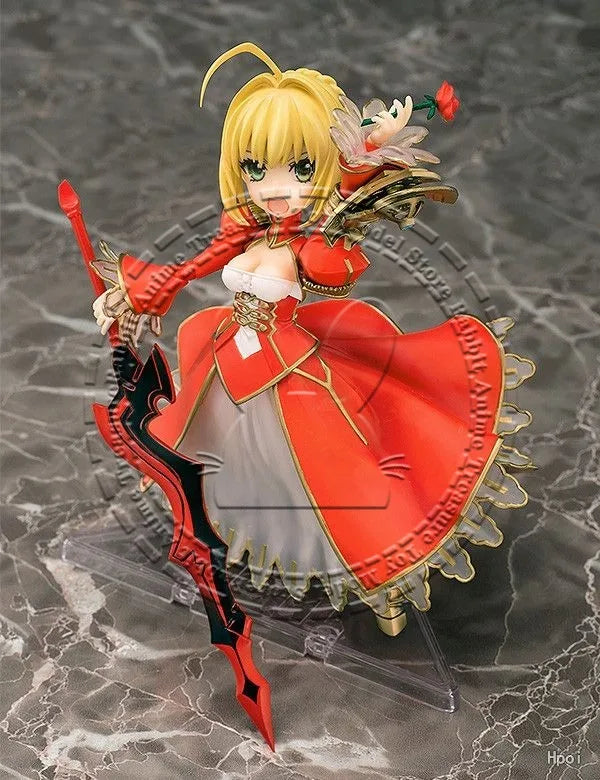 In Stock Original Genuine Phat! Parfom Fate/Extra Nero Claudius Anime Figure Poseable Articulated Collectible Gift