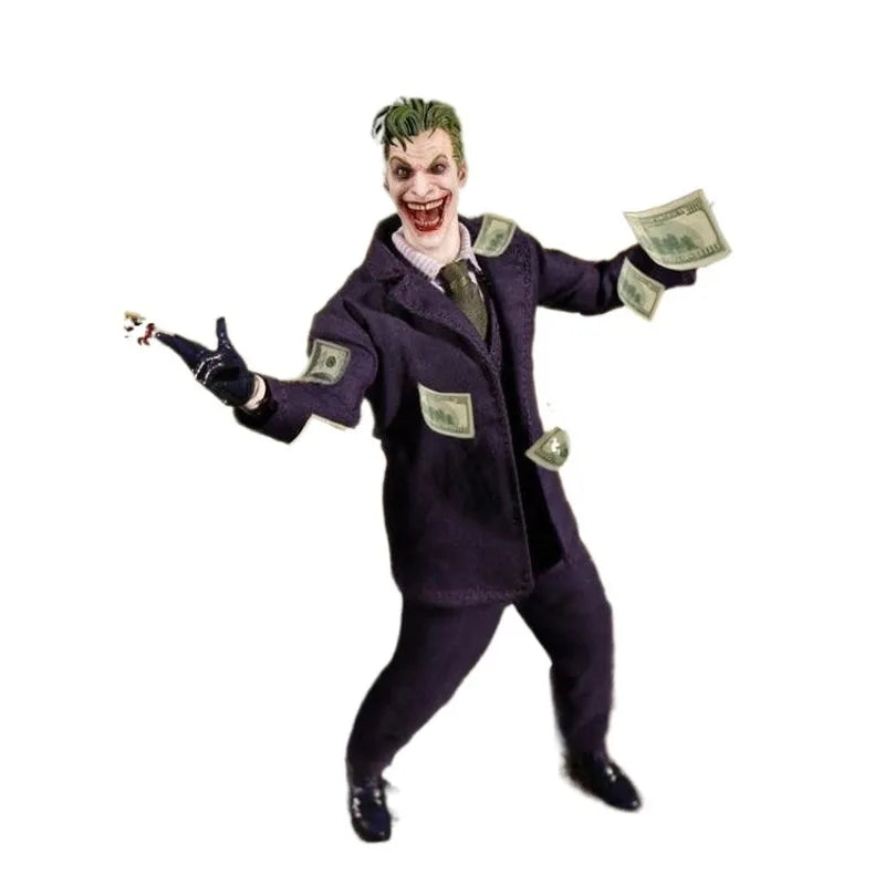1:12 16cm Dc Comics Joker Scale Articulated Action Figure Collectible Model Superhero Desktop Display Birthday Gift for Fans