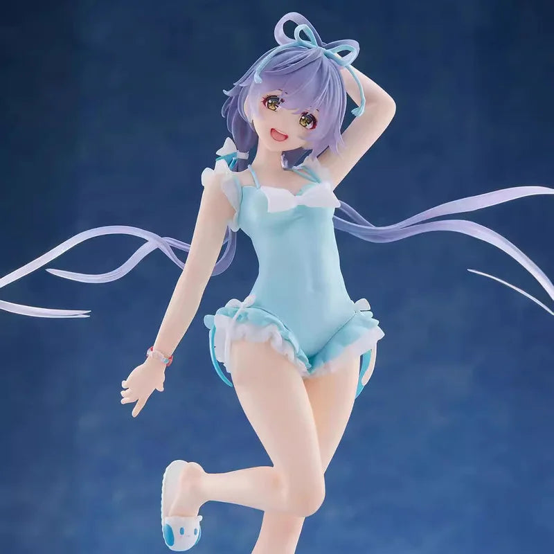Cartoon Cute Girls Swimwear Summer Scenery Handmade Model Ornament Kawaii Desktop Collection Small Gift For Birthday