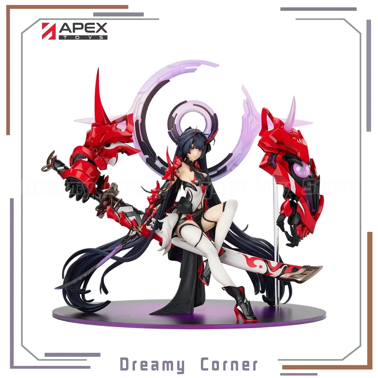 【In Stock】Original APEX-TOYS MiHoYo Honkai Impact 3 Raiden Mei Sinner's Lament Ver 1/8 Scale Figure Gift Ornament Model Toy