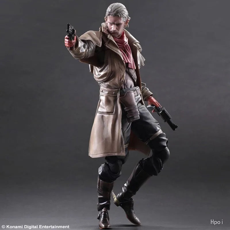SQUARE ENIX PLAY ARTS Modified Finished Movable Doll Alloy Equipment Phantom Pain Anime Action Figure Model Toys Gifts for Boys