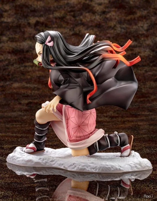 In Stock Original KOTOBUKIYA ARTFX J Blade of Demon Destruction Kamado Nezuko 1/8 Action Figures Models Toys Gifts Collection