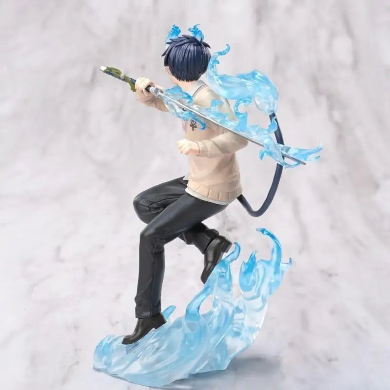 100% Genuine Sega Blue Exorcist Okumura Rin Yukio Pvc Collector Ornament Anime Figure Model Toy Gift New and Unopened In Stock