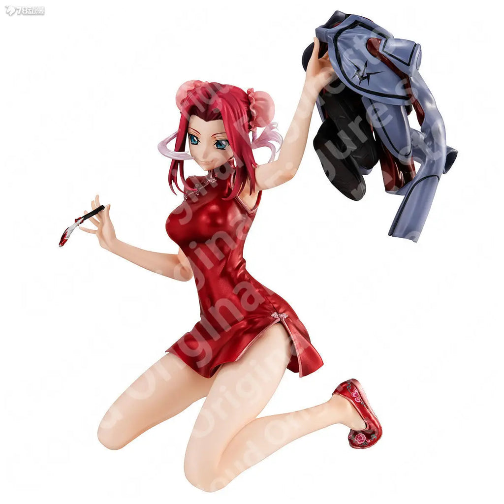 In Stock Original BANDAI MegaHouse Code Geass Hangyaku No Lelouch Kouzuki Kallen G.E.M. Sokai Sennyuu Ver. Anime Cartoon Hobby