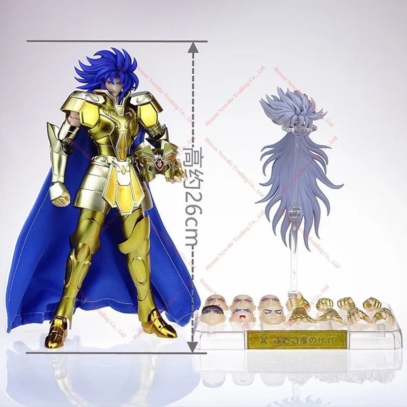 JM.MST Saint Seiya Myth Cloth Leo/Lion Aiolia Gemini Saga Kanon Plus 3.0/Crown Gold Knights of The Zodiac Action Figure Pre-sale