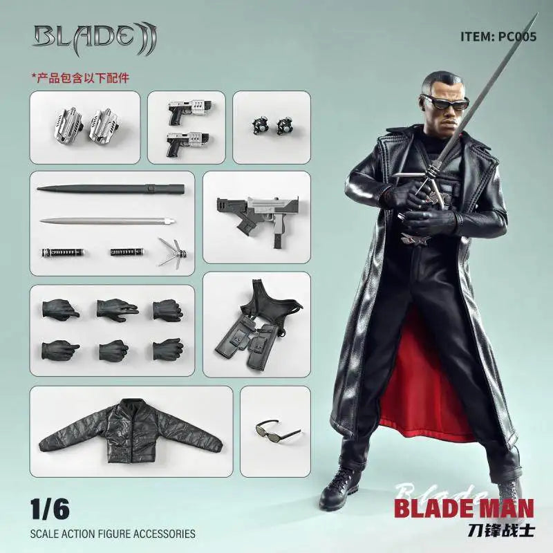 Blade Man Pc005 1/6 Sammelfigur Actionfigur Fiction Film Superheld Eric Brooks Daywalker Männliche Figur Sammlerstücke Geschenke