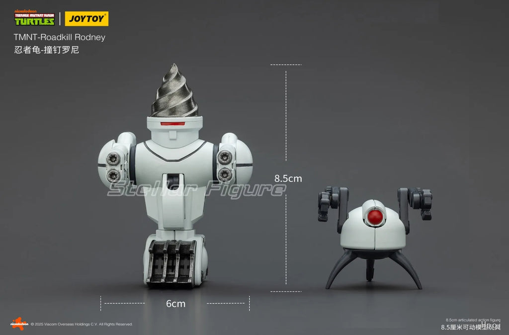 【SF】JOYTOY TMNT 1/18 Action Figure TMNT-Roadkill Rodney Model Toys Gifts Collection Ornaments