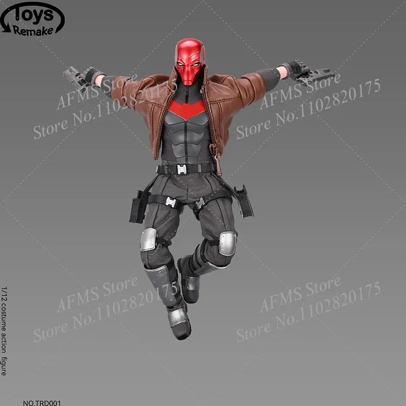 ToysRemake TRD001 1/12 Scale Collectible Figure Jason Todd Red Hood Batman Anti-Hero 6Inch Action Figure Men Soldier Model Toys