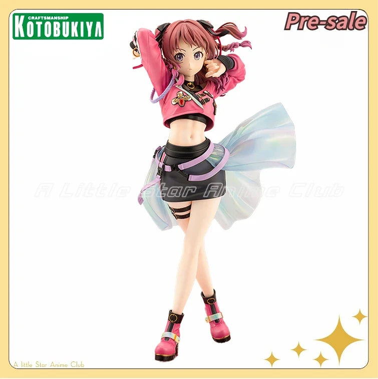 【Pre Sale】Original Kotobukiya Gakuen IDOLM@STER Saki Hanami 1/7 -Fighting My Way- Dolls Animation Figures Models Collection Toys