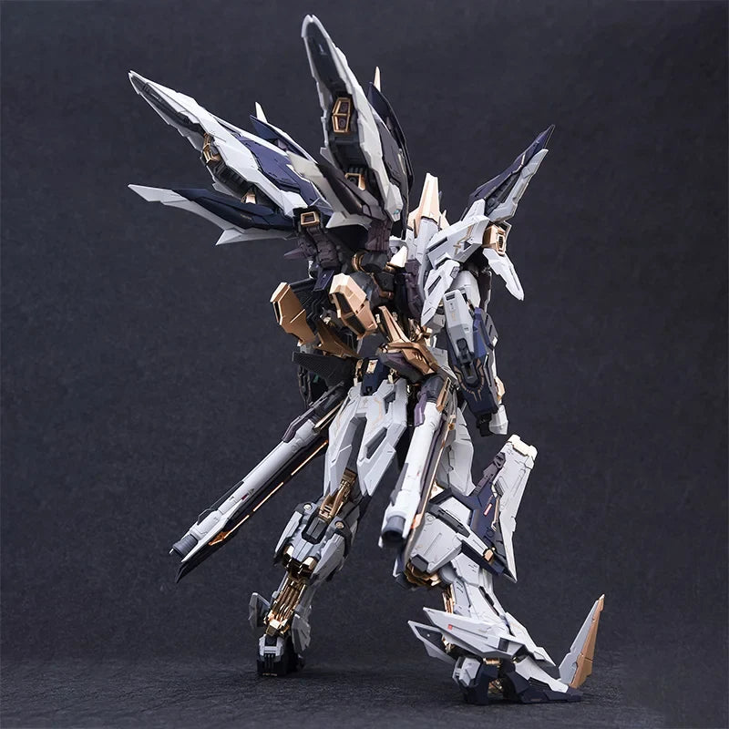 SNNA PMD AURORA MG 1/100 Imperial Dawn Knight Troops Alloy Die Casting Frame Assembled Mobile Suit Kit Anime Action Figures Doll