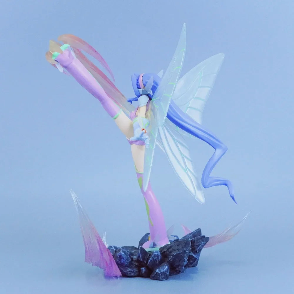 21.5cm/8.46in Anime Digimon Adventure Figure Fairimon Action Figures Pvc Statue Desktop Ornamen Collection Model Toys Gifts