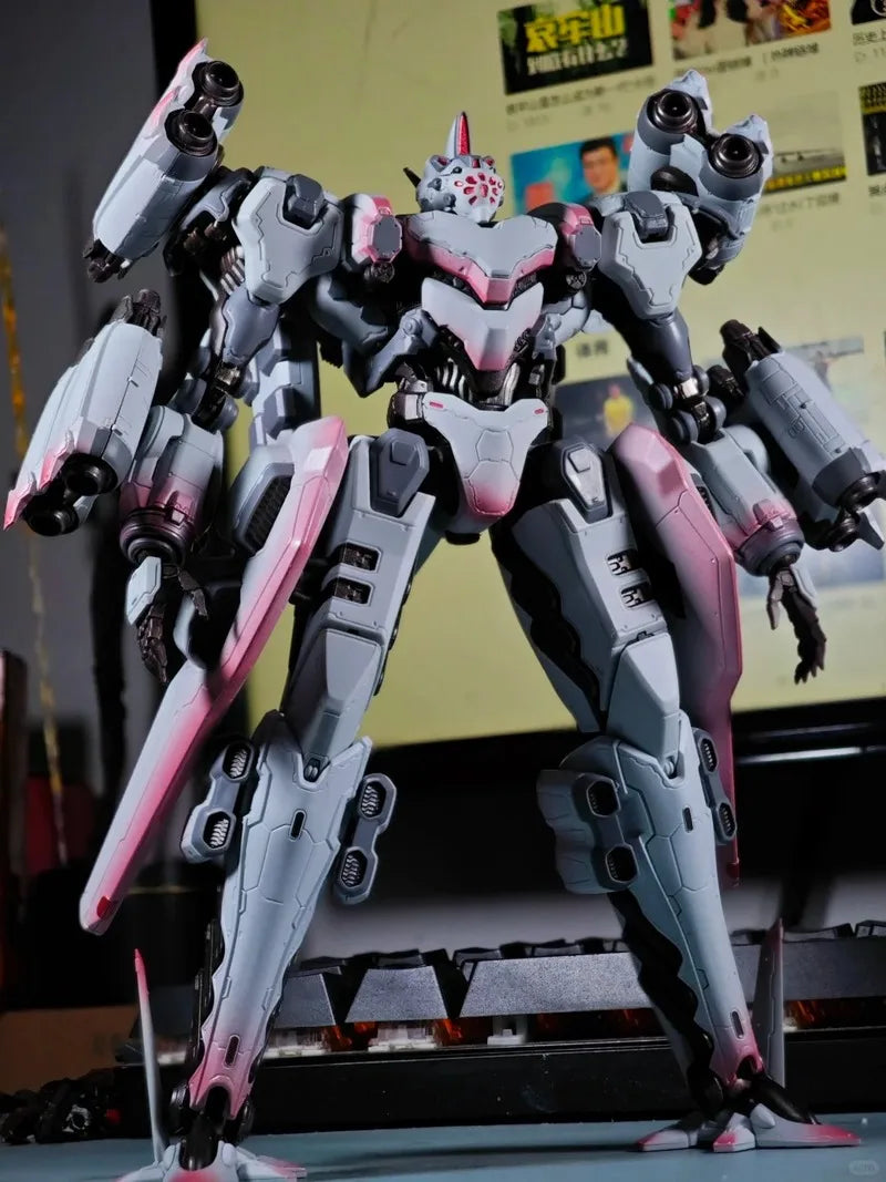 In Stock: Bandai Robot Damashii (R Damashii) Armored Core 6 - Ayre White Glint (Ayre'S Mecha) Action Figure