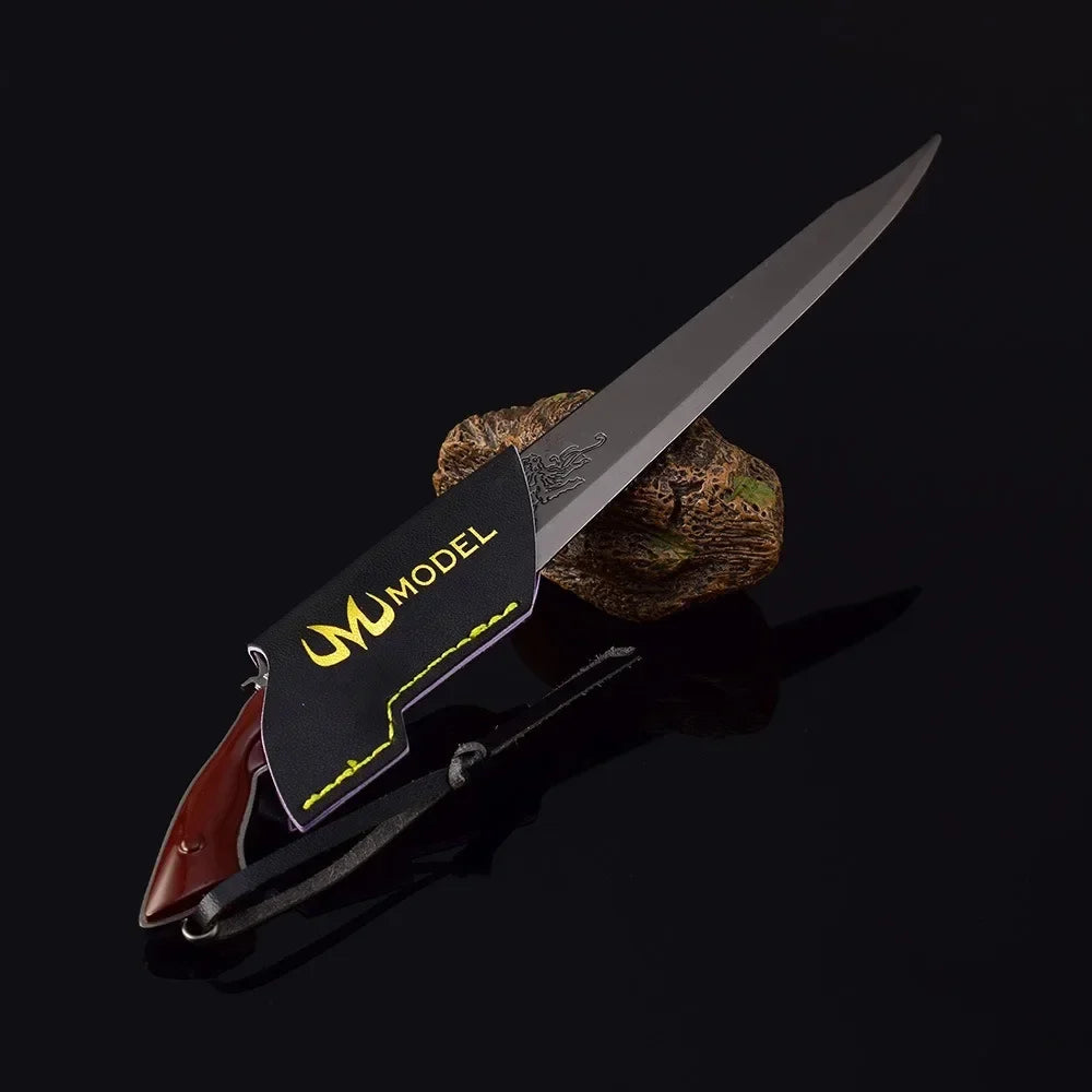 Final F8 Game Peripheral Fantasy Toy Sword Blade Weapon Game Sword Model All Metal Crafts Gift Keychain Ornament Collection