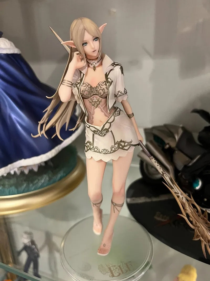 In Stock Original24cm Elf Figures Female Mage Action Figure Standing Position Gk Women'S Solid Figures Collection Ornament Gifts