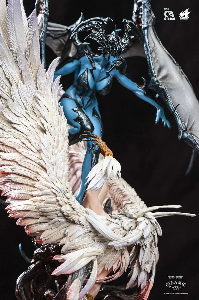 HotCat Studio Lilith Vs Devilman Lady GK Limited Edition Resin Statue Figure Model Collectible Artwork
