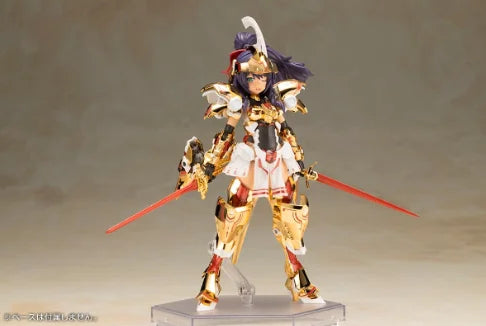 In Stock Original Kotobukiya Frame Arms Girl Mecha Girl Tuga 〈Golden Knight〉 16cm Animation Statue Hand-made Ornaments Doll