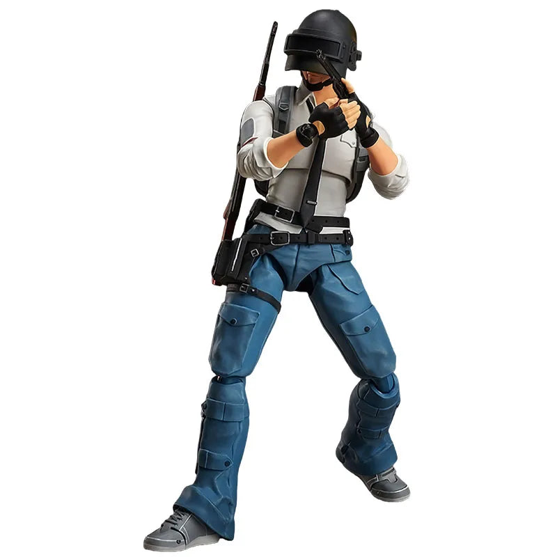 Max Factory Original Figma The Lone Survivor 150mm Anime Action Figures Toys for Boys Christmas Gift Collectible Model Ornaments