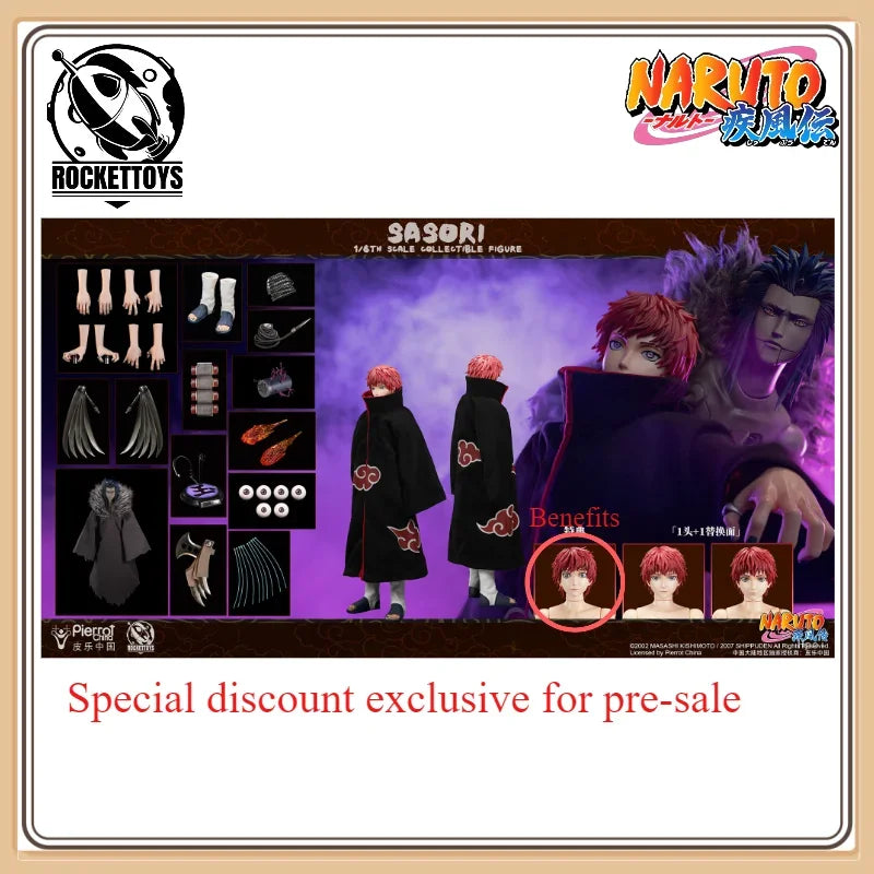 100% Original ROC-010 Naruto Shippuden Scorpion 1/6 Anime Action Figure Model Toy Gift