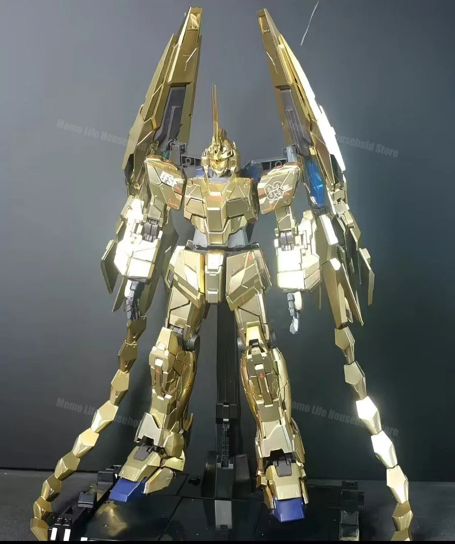 In Stock Daban 1/60 Pg Rx-03 Unicorn 03 Phenex Nt Assembly Model Kits Plastic Skeleton Action Figure Robot Plastic Model Toys