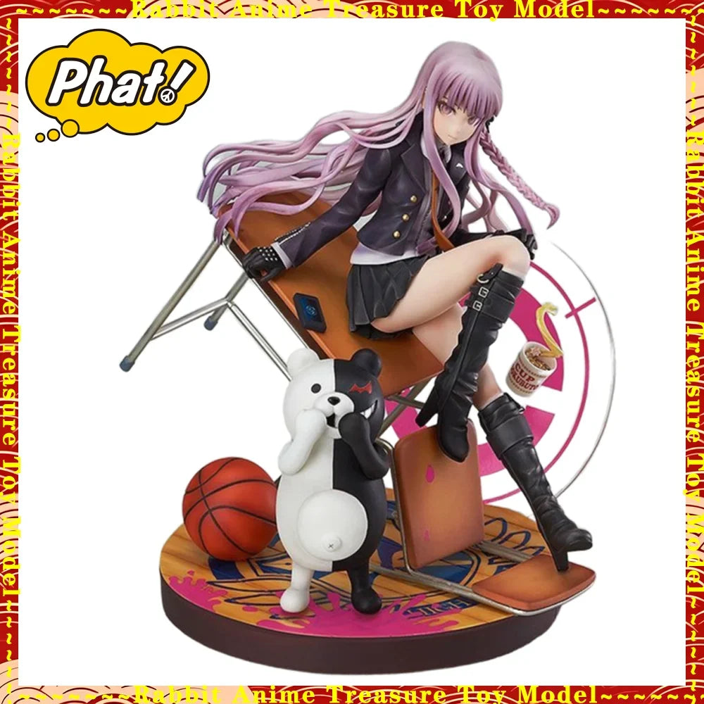 In Stock Original Genuine Phat! 1/8 Scale Danganronpa The Animation Kirigiri Kyoko PVC ABS Anime Statue Collectible Gift