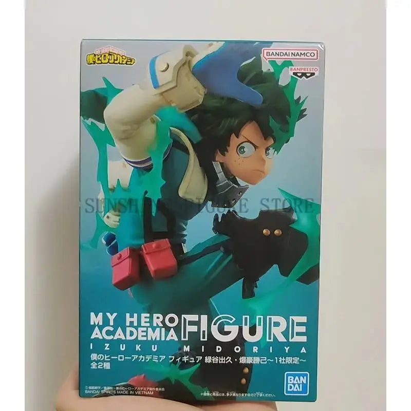 Original In Stock Banpresto My Hero Academia Midoriya Izuku Deku Anime Action Figure Model Boxed Toys Collectibles Gift Genuine