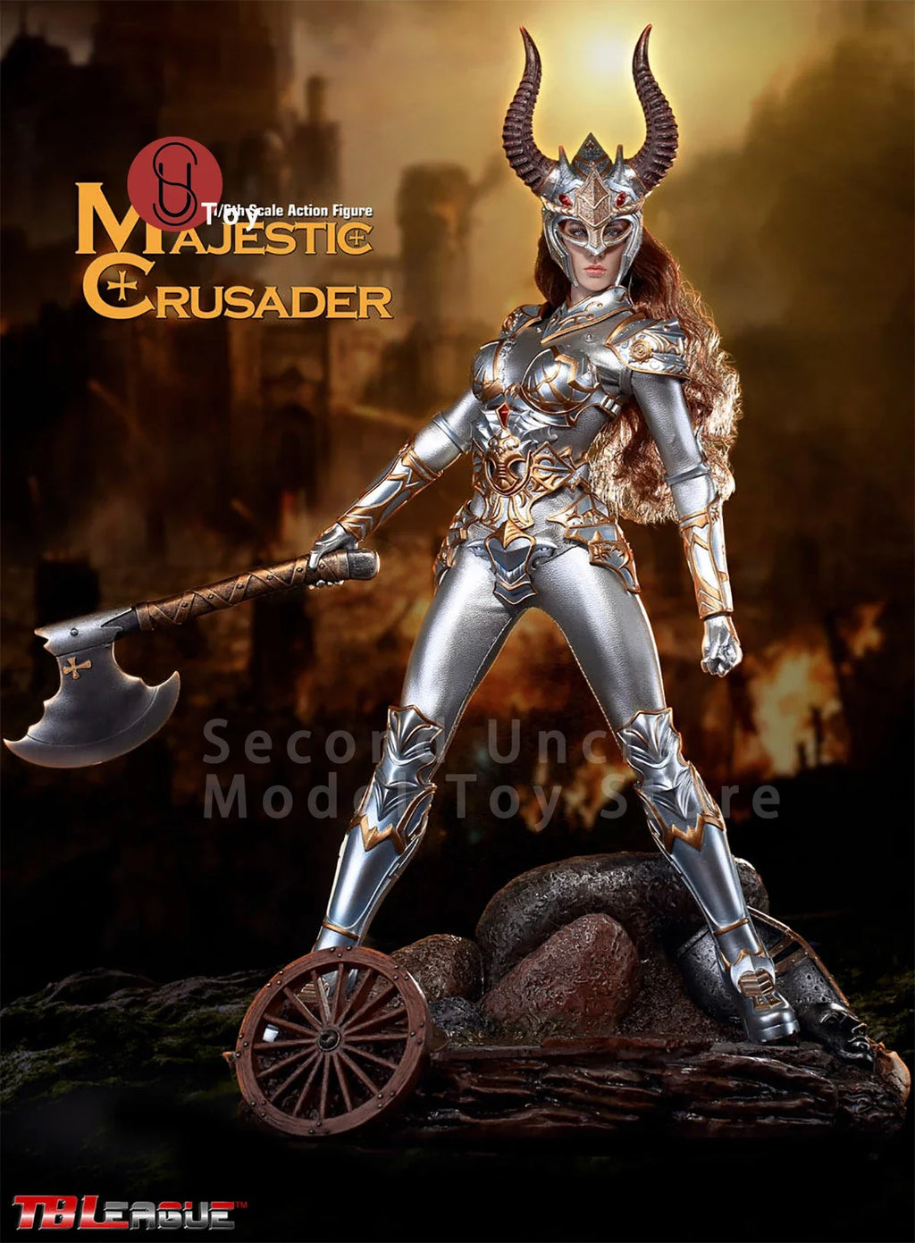 TBLeague PL2017-108 1/6 Majestic Crusader Out of print figurines 12''Female soldier Action figure Full Set Collectible Model Toy