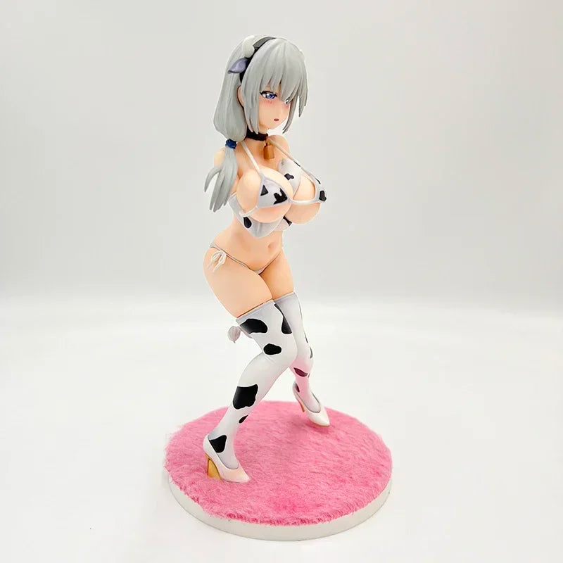 22cm Uzaki-chan wa Asobitai! Tsuki Uzaki Sexy Anime Girl Figure DreamTech Cow Pattern Bikini Action Figure Adult Model Toys Gift