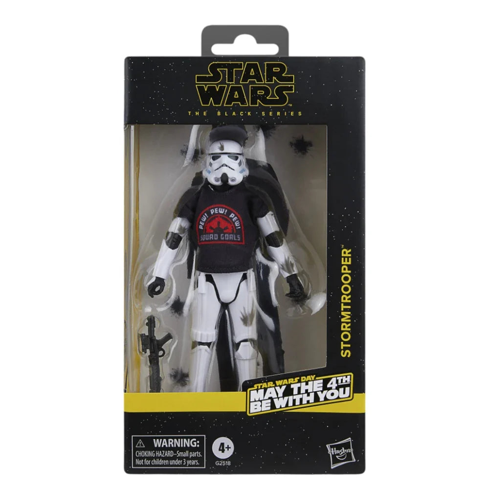 [In-Stock] Hasbro Star Wars The Black Series Stormtrooper (May the 4th Be With You) 15cm Action Figure Model Toys