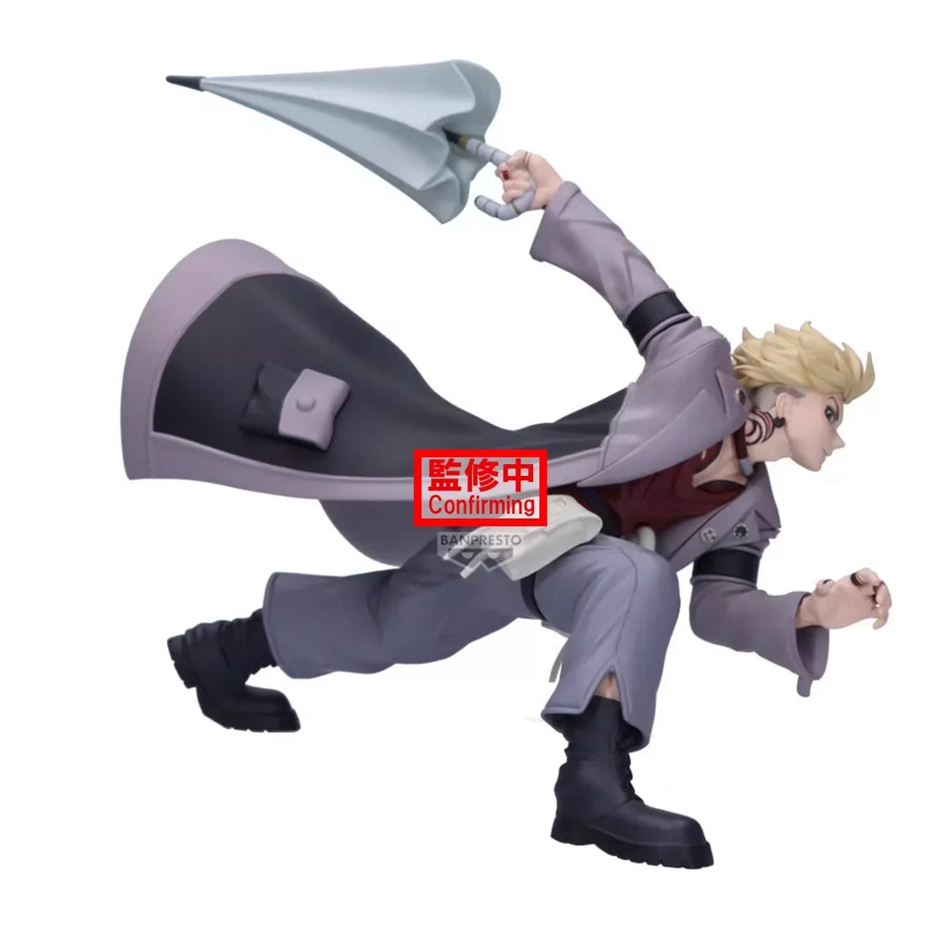 Original BANDAI Gachiakuta Riyou Reaper Enjin Vibration Stars Action Figure Toys BANPRESTP PVC Anime Figurine Collection Doll