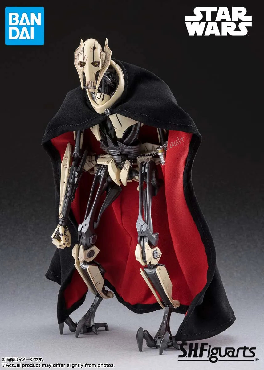 Bandai  S.H.Figuarts General Grievous (STAR WARS 3: Revenge of the Sith) Figures Anime Model Genuine Boxed Toy Gift