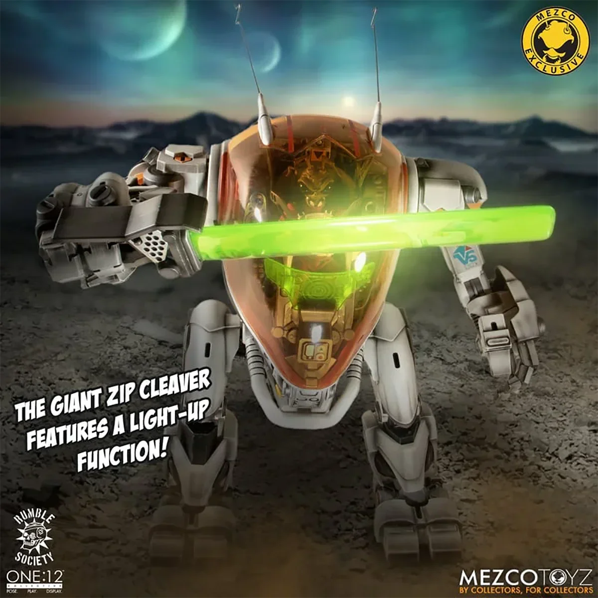 Original MEZCO One:12 Collective Void Cadet Gomez and Vortex Strike Suit Figures In Stock Action Collection Model Toys