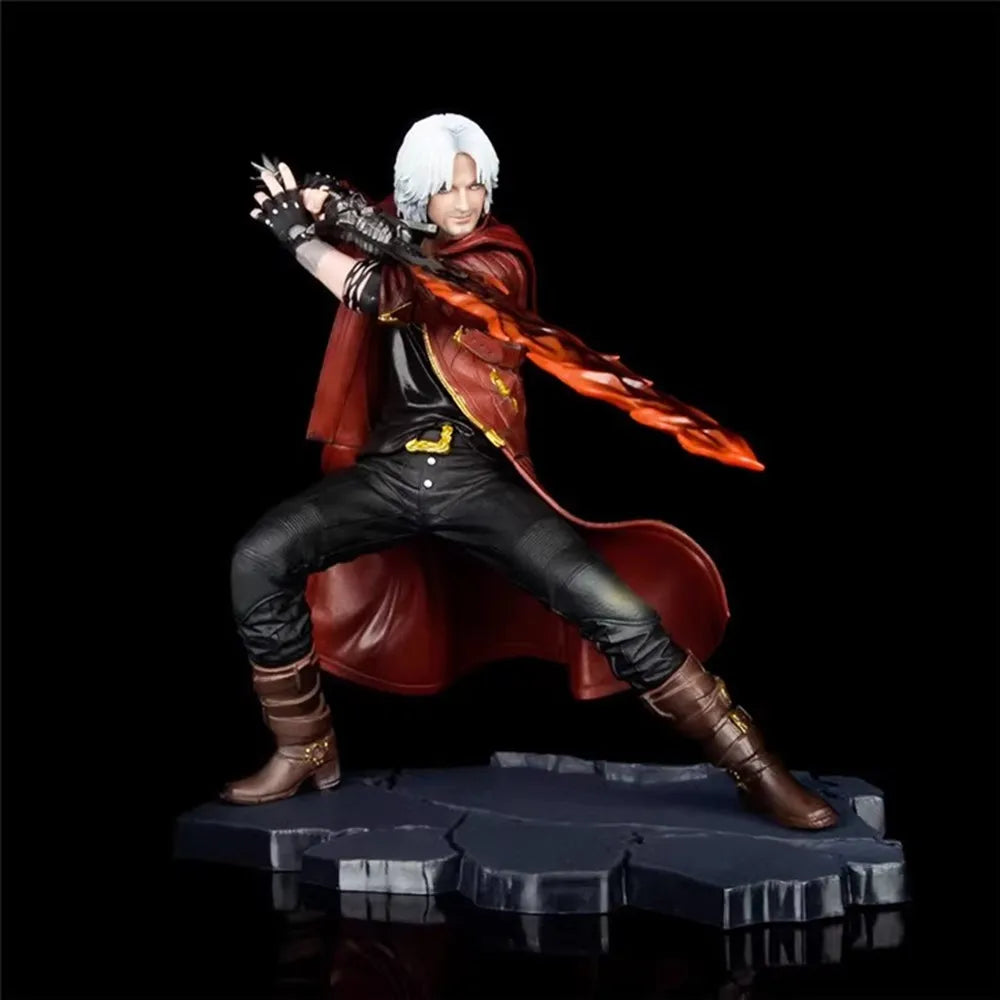 25-28cm ARTFX J Devil May-Cry NERO DANTE Statue PVC Action Figure Collection Model Toy Gifts