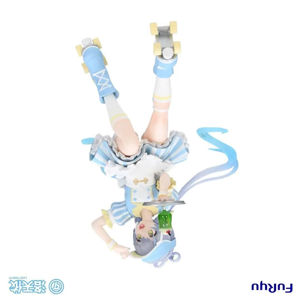 100% Original FuRyu Noodle Stopper Figure Vsinger Luo Tianyi Waitress Ver. Anime Figure Action Figure Model Decoration Kawaii