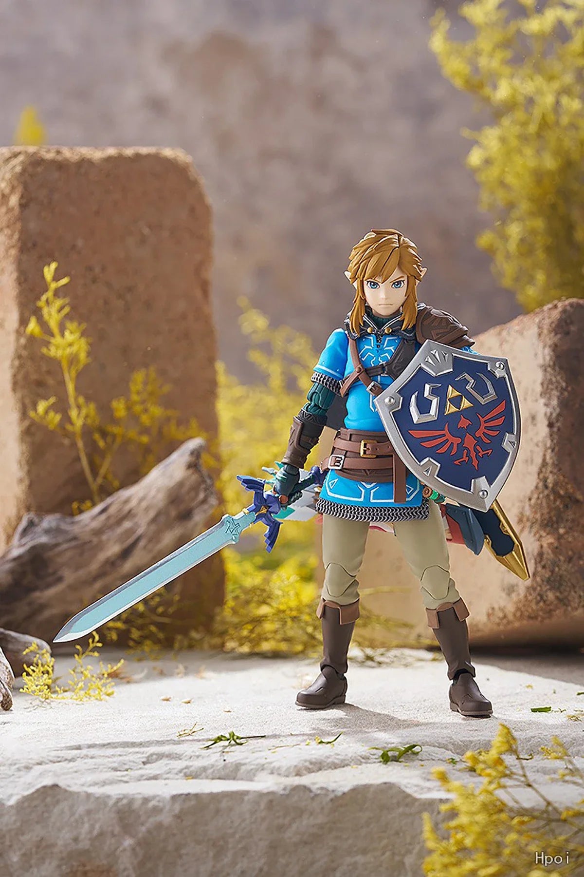 Original Genuine Max Factory GSC Action/Dolls Figma (#626-DX) Zelda No Densetsu: Tears of The Kingdom Link H=150mm Action Figure