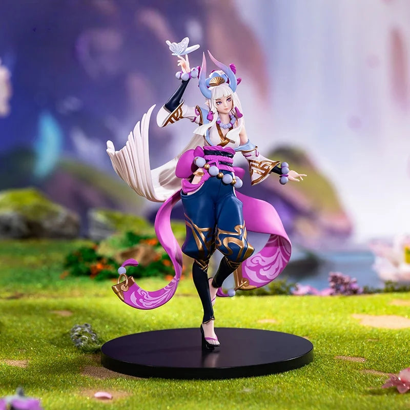 Genuine Soul Lotus Flower Sindra 1:8 Scale Figures Game Peripheral Toy Birthday Gift Anime Character Doll Model Ornament