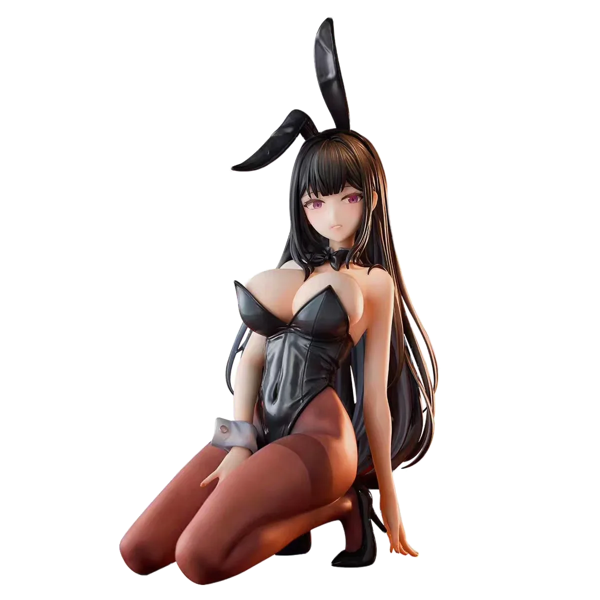 18CM Anime Bunny Girl Hina Figure Sakurajima Mai Black Silk Sexy PVC Detachable Adult Series Peripheral Collection Display Gift