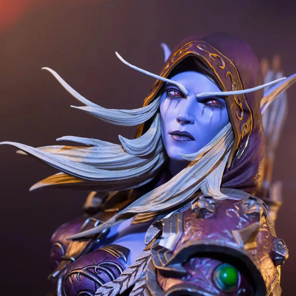 Official 1/4 Windseeker Sylvanas Windrunner Statue Figure Model 45cm BXYS001 Original