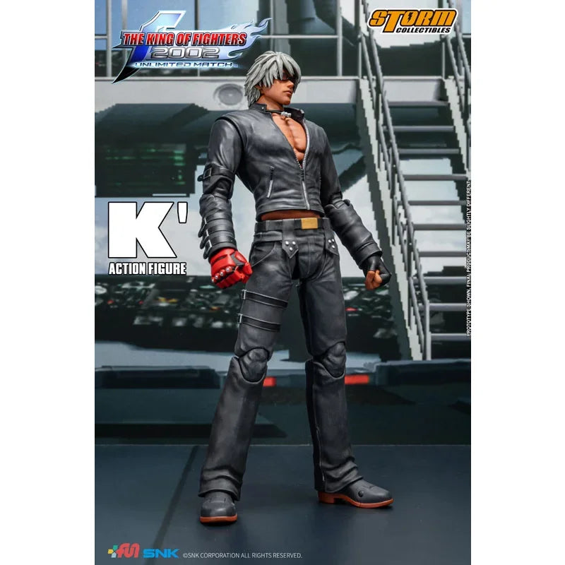 Original Storm Toys The King of Fihters 2002 Unlimited Match K In Stock Anime Action Collection Figures Model Toys