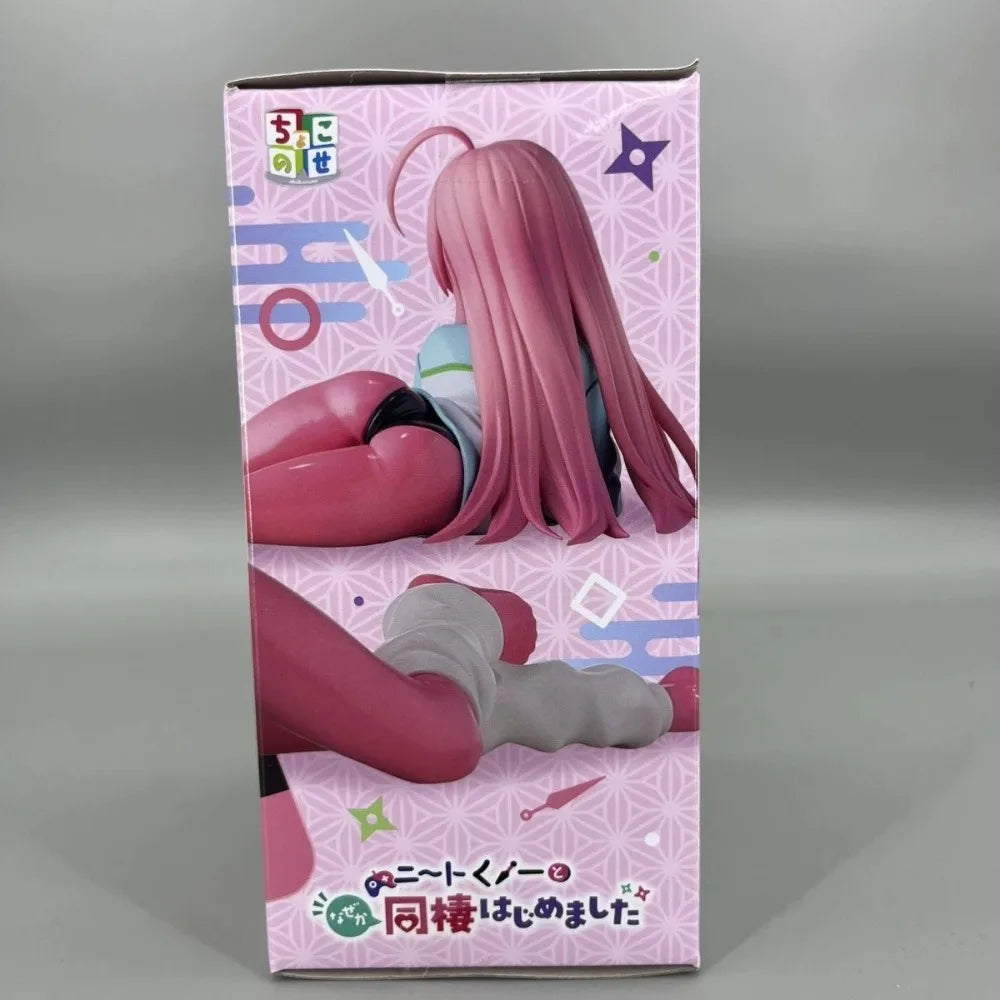 In Stock SEGA Original Genuine Neet Kunoichi To Nazeka Dousei Hajimemashita Ideura Shizuri Premium Chokonose Figure Model Toys