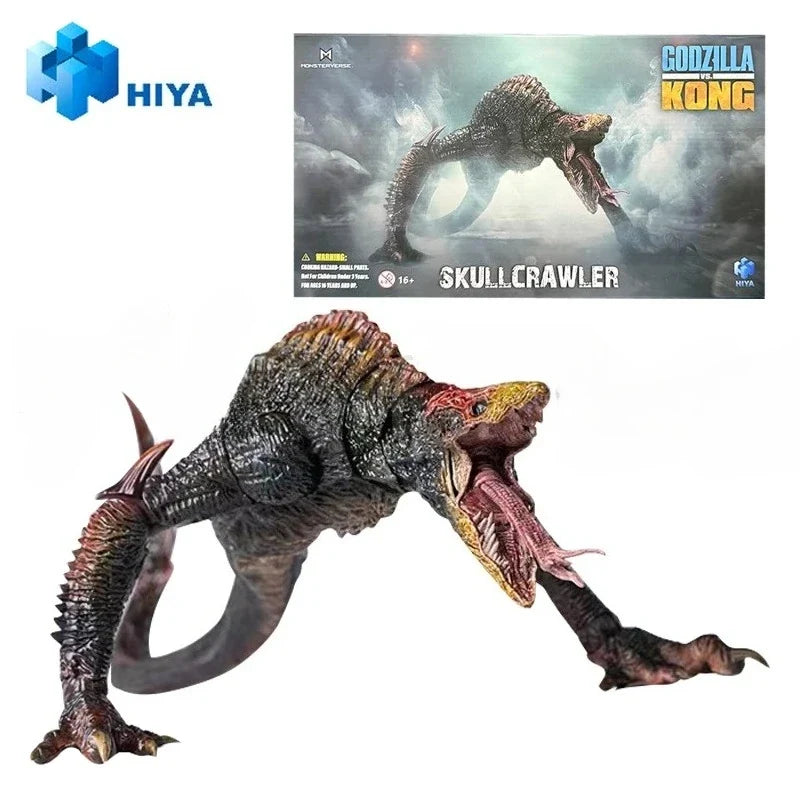 11CM HIYA Action Figure Squisita Serie Base Godzilla Vs. Kong Skull Crawler Anime Series