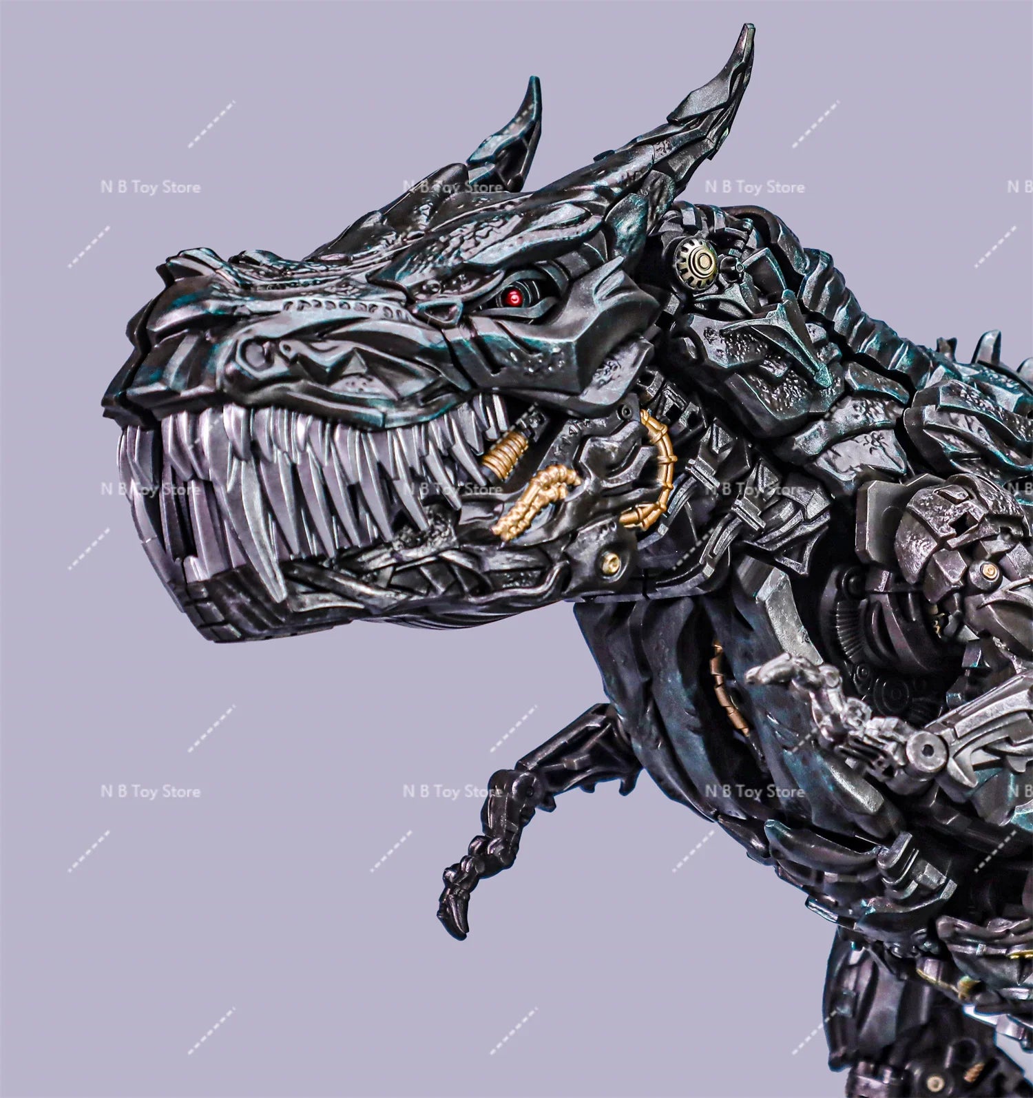 【IN STOCK】Transformation G-CREATION Grimlock MTST-01B MTST01B WRATH Dinosaur Statue Level Painting Action Figure