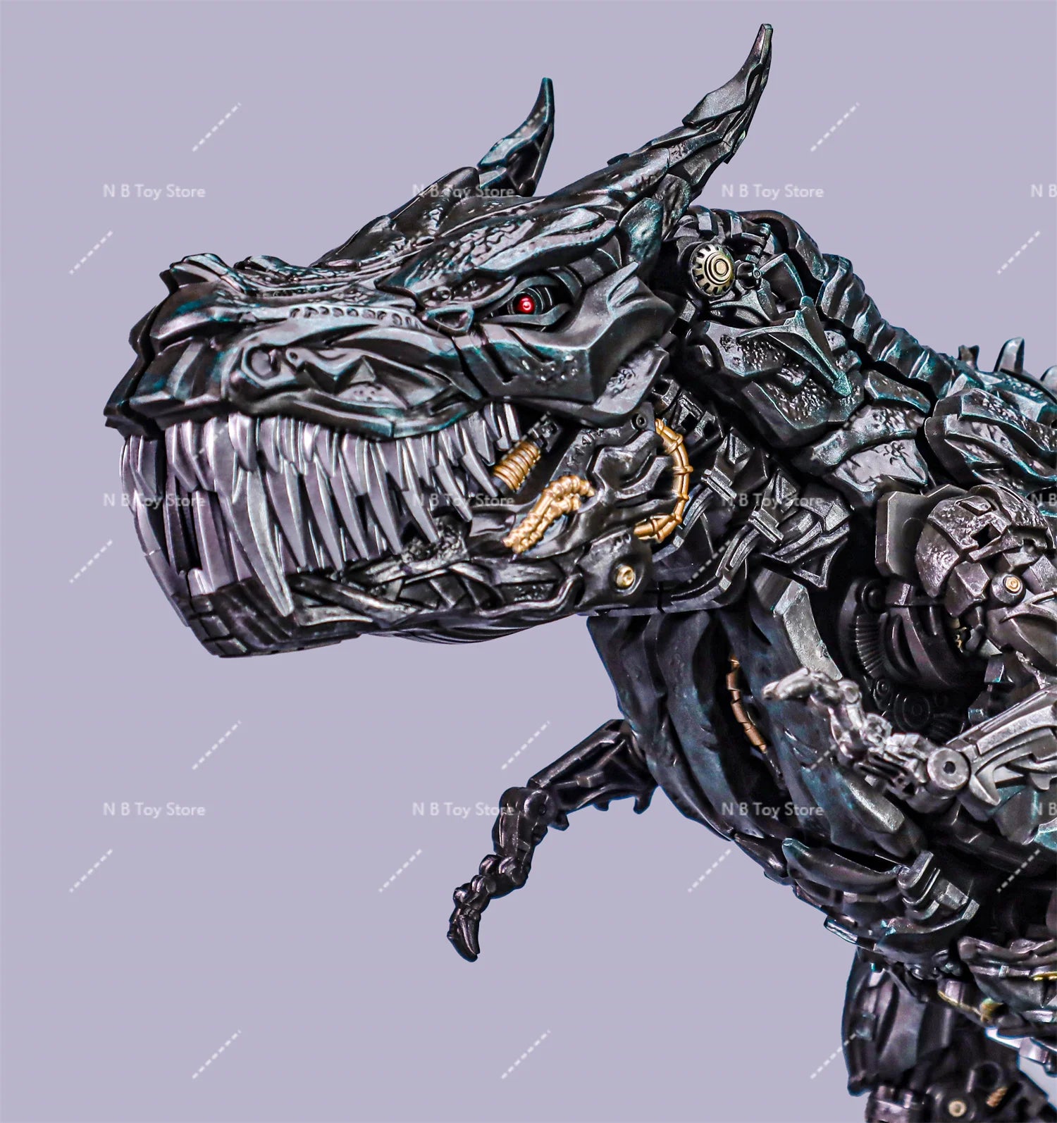 【IN STOCK】Transformation G-CREATION Grimlock MTST-01B MTST01B WRATH Dinosaur Statue Level Painting Action Figure